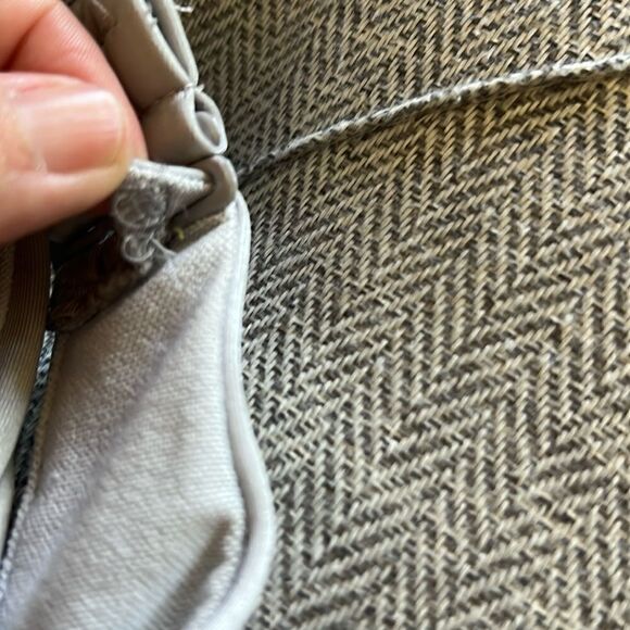 NWOT Ruched Demi Cup Top in Silver001 Good American Size 3 (Large) - Picture 16 of 16